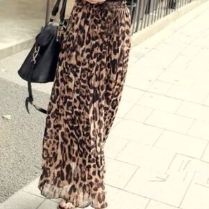 NWT Leopard Skirt